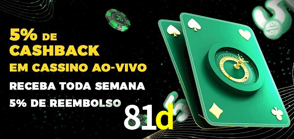 Promoções do cassino ao Vivo 81d